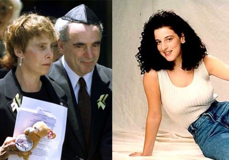Chandra Levy's parents Susan and Robert Levy and (right) Chandra Levy