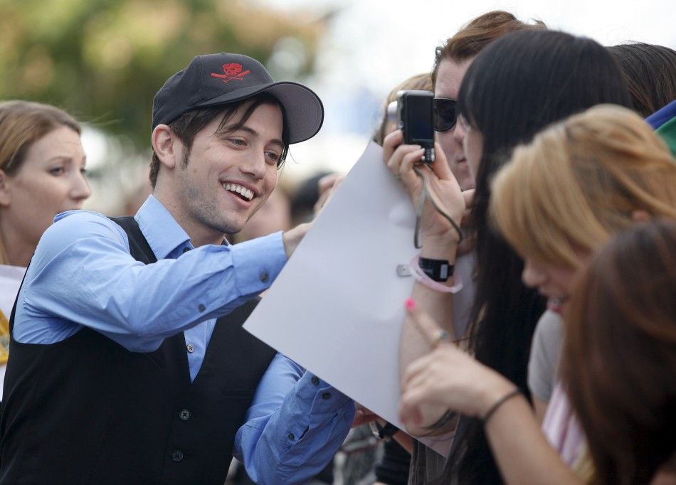 Jackson Rathbone signs autographs in Los Angeles, California