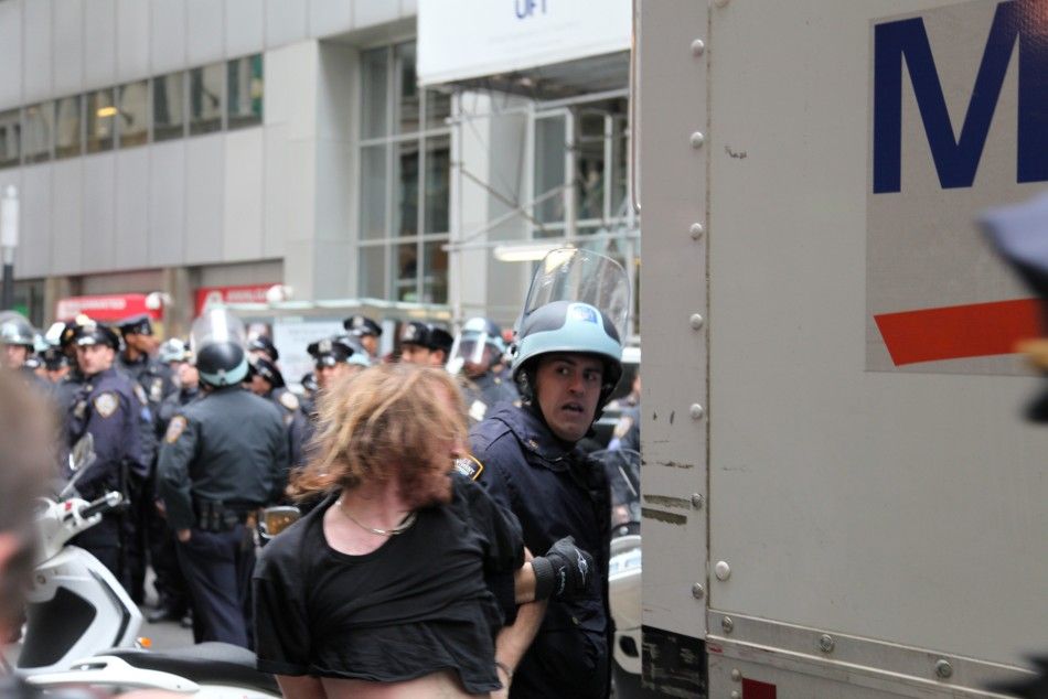 Occupy Wall Street Protester Arrest
