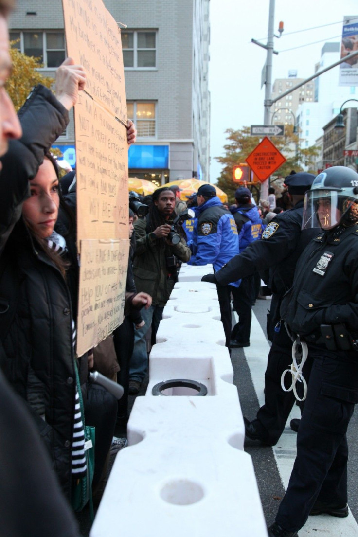 Occupy Wall Street Police Students Showdown