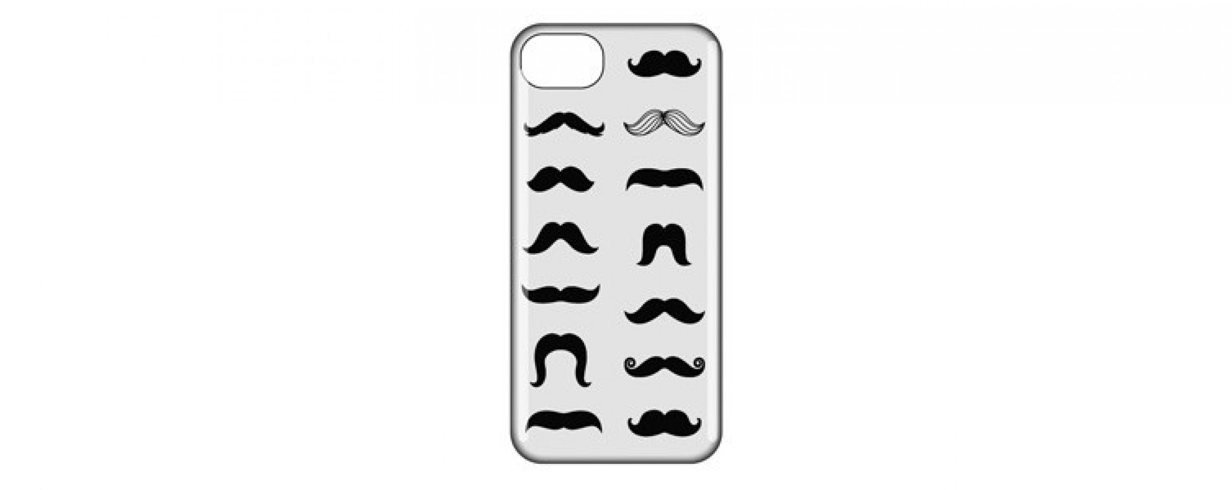 6. Mustachio Case for iPhone 5 -Available for 24.99 
