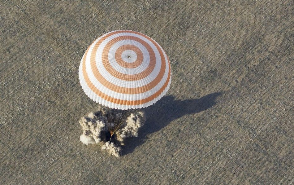 NASAs Joseph Acaba, Two Russian Space Crew Land Safely In Kazakhstan