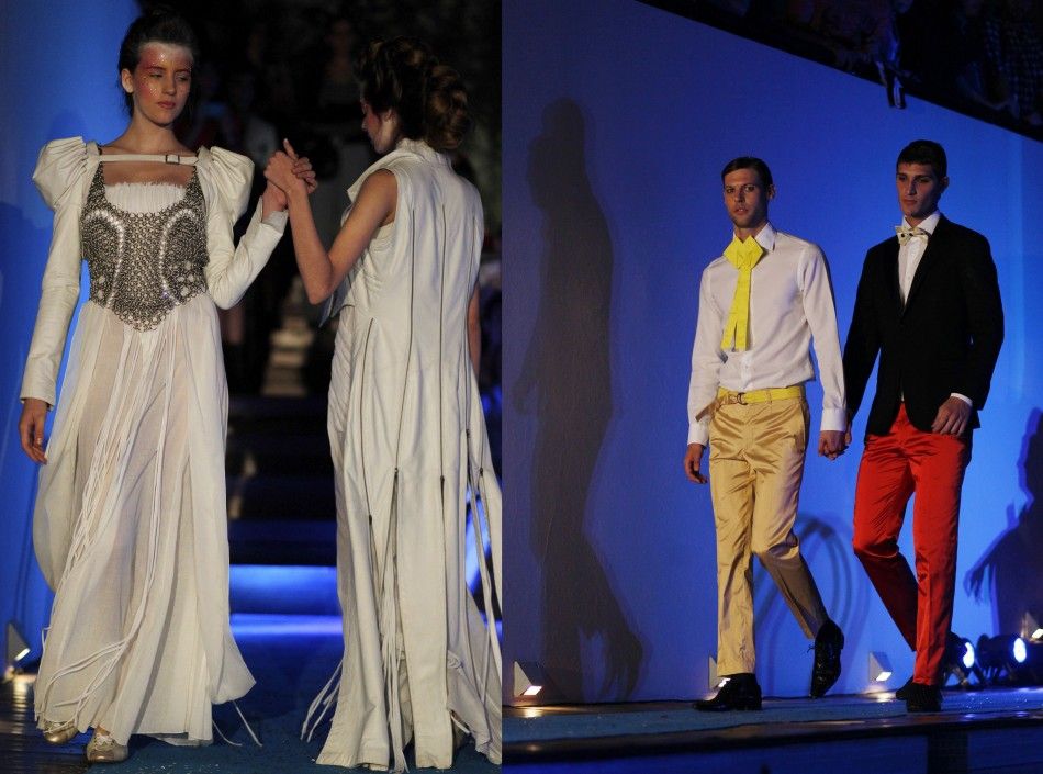 Argentina Holds Worlds First Gay Wedding Dress Fashion Show