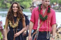 Kate Middleton and Prince William in the Solomon Islands 