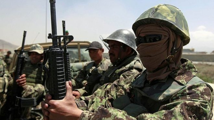 Afghan troops in Afghanistan