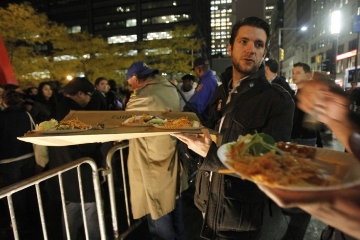 A well-known chef in New York has volunteered to plan and prepare a Thanksgiving dinner for Occupy Wall Street protesters on Nov. 24.