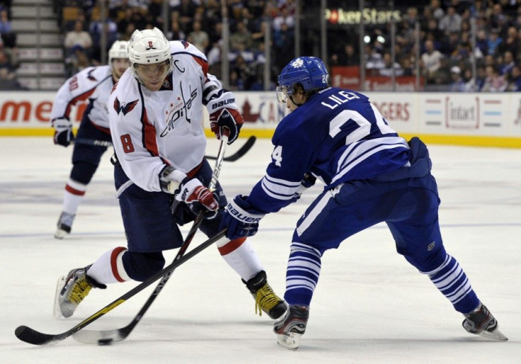 Leafs rout Capitals as Ovechkin slump continues