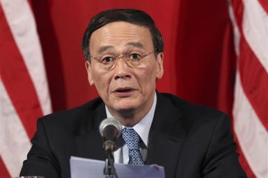 China&#039;s Vice Premier Wang makes a closing statement at the end of the U.S.-China Strategic and Economic Dialogue in Washington