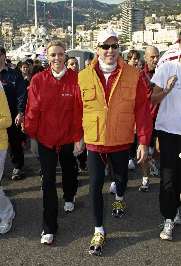 Princess Charlene and Prince Albert II of Monaco