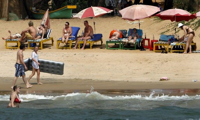 Anjuna beach, Goa