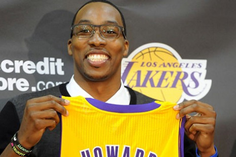 Dwight Howard was traded to the Lakers on Aug. 10 in a four-team deal.