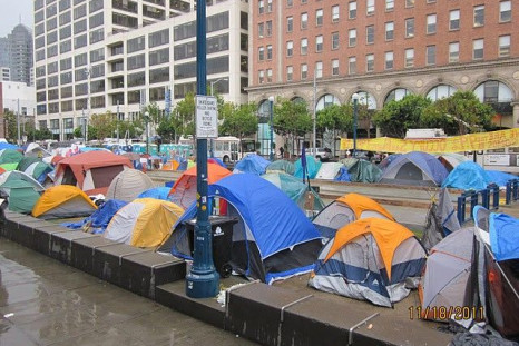 Occupy SF encampment overview
