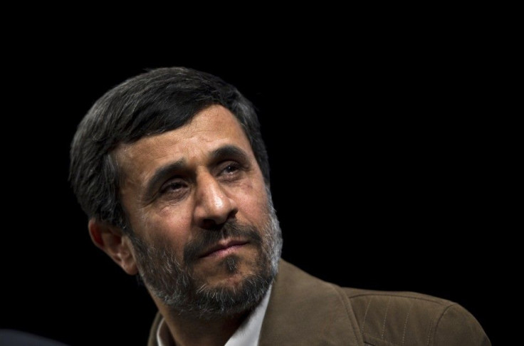 Ahmadinejad in Tehran