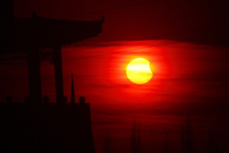 Sun Being Eclipsed