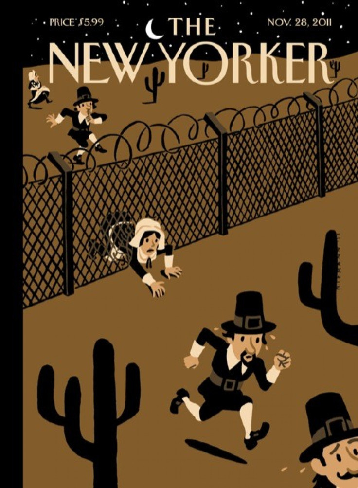 The New Yorker Thanksgiving Cover