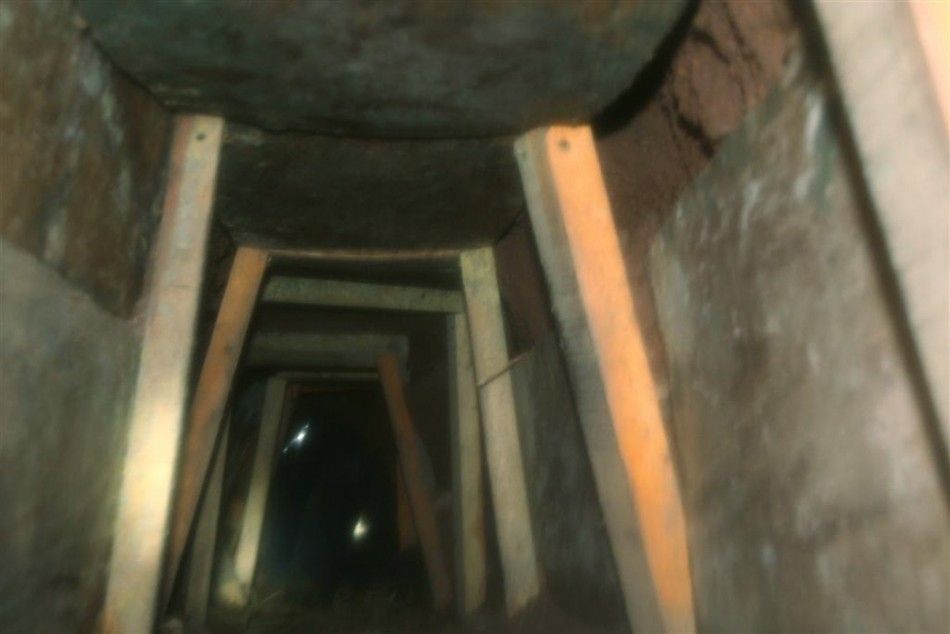 Drug Smuggling Tunnel Found on U.S.-Mexico Border