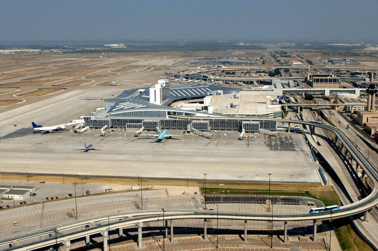 Aerial view of Dallas/Fort Worth International Airport