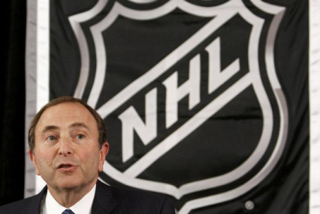 NHL Comissioner Gary Bettman