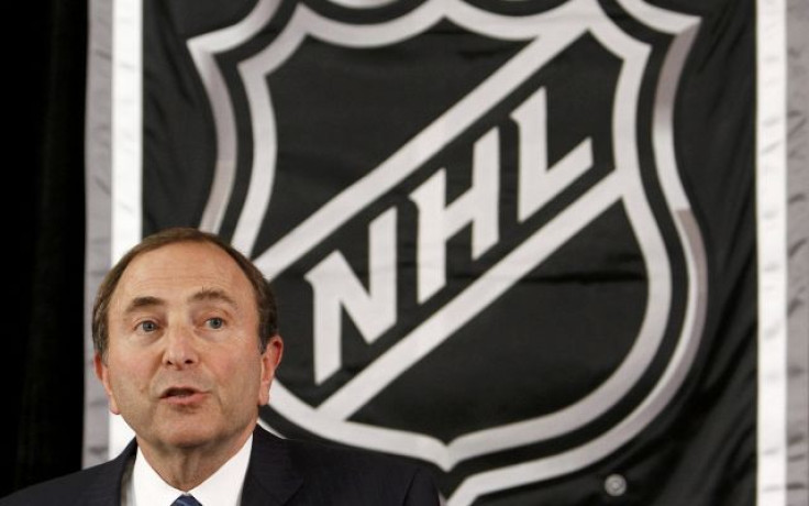 NHL Comissioner Gary Bettman