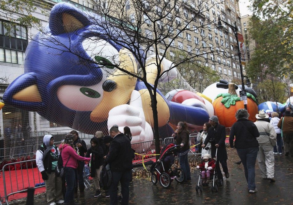 Preparations Start for Macys 85th Annual Thanksgiving Parade