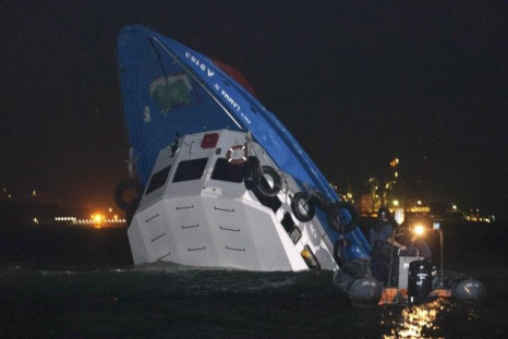 Boats Collide Off Hong Kong