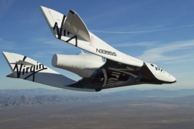  Virgin Galactic's VSS Enterprise/SpaceShipTwo on maiden glide flight