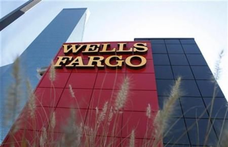 A Wells Fargo bank is pictured in Dallas