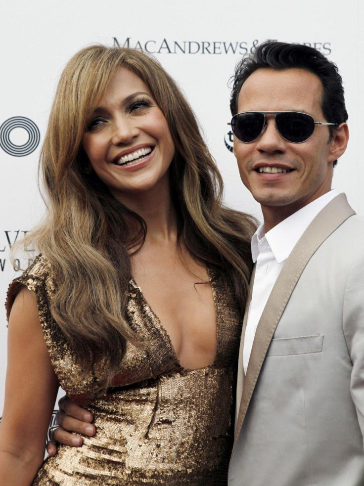 Jennifer Lopez and her husband Marc Anthony attend the 2010 Apollo Theater Spring Benefit Concert & Awards Ceremony at The Apollo Theater in New York.