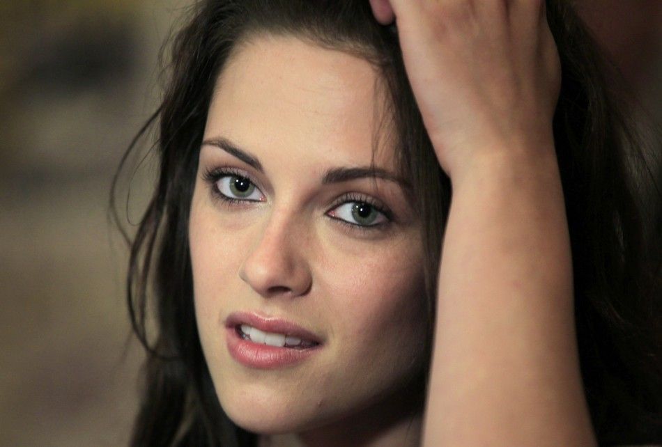 Actress Kristen Stewart poses to promote quotBreaking Dawnquot from the Twilight Saga at Comic Con in San Diego