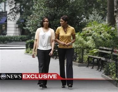 ABC's Robin Roberts talkes to the alleged victim in the Dominique Strauss-Kahn case, Nafissatou Diallo in New York