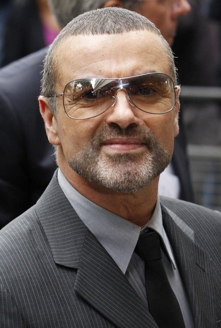 British singer George Michael 