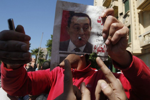Egyptian President Hosni Mubarak Quits