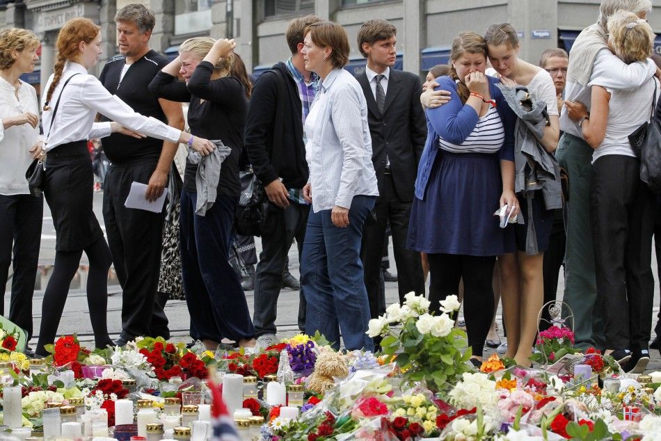 Utoeya Massacre Norway Mourns