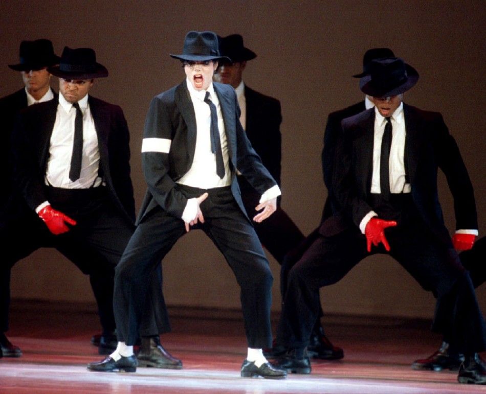 Pop star Michael Jackson