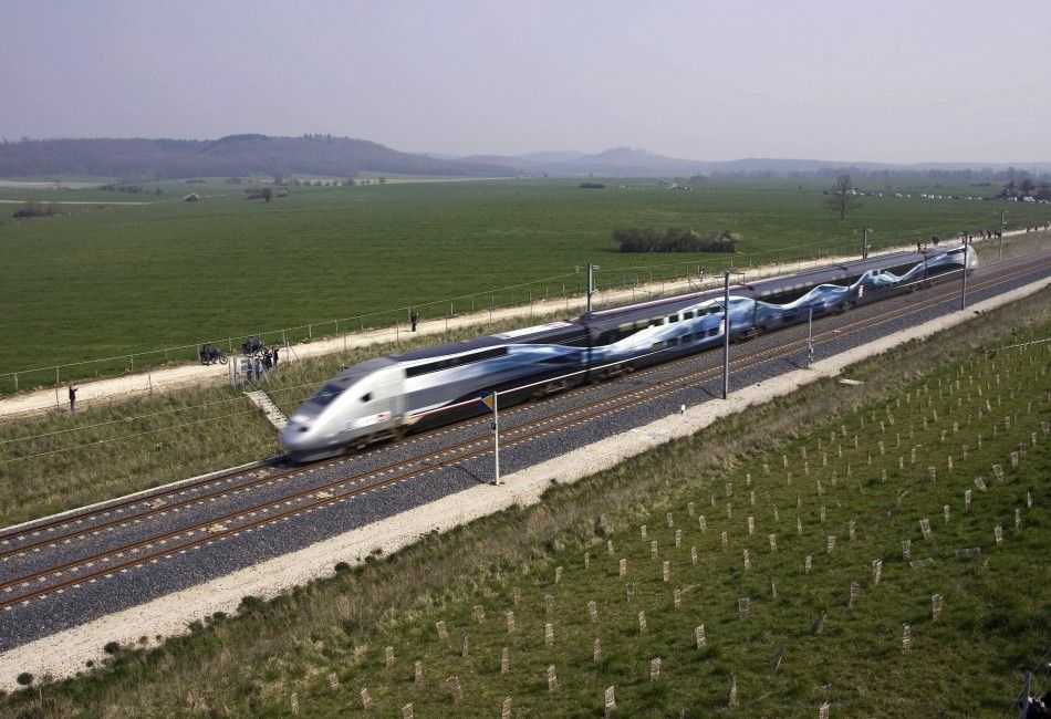 The French TGV High Speed Train 