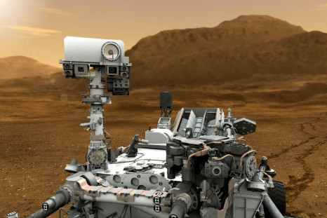 Mars Rover Curiosity in Artist's Concept