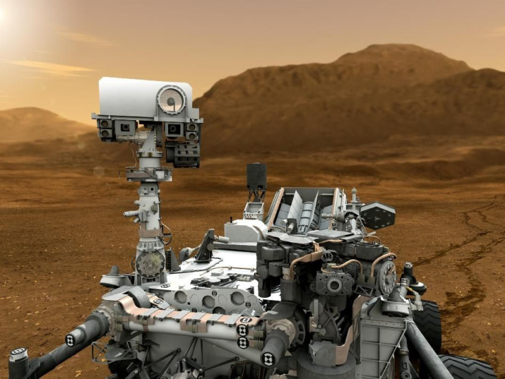 Mars Rover Curiosity in Artist's Concept