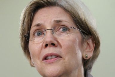 Warren testifies at a hearing about oversight of the Consumer Financial Protection Bureau of the Oversight and Government Reform Committee in Washington