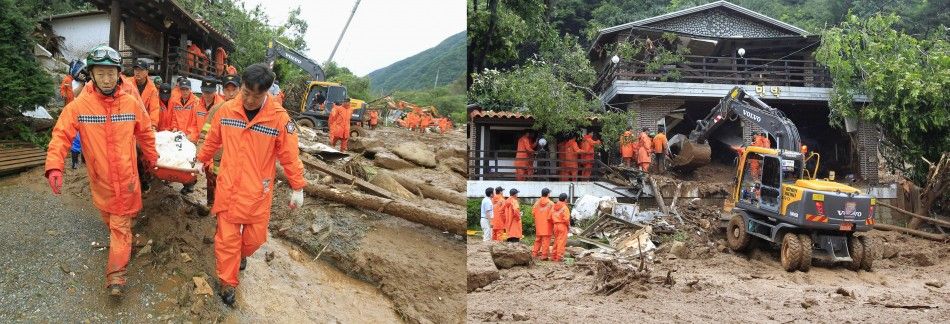 South Korea Landslide
