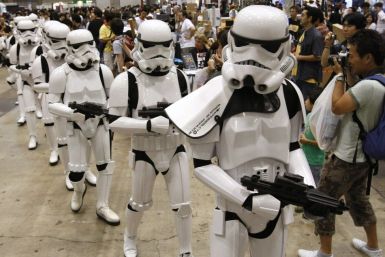Stormtroopers marching in Japan