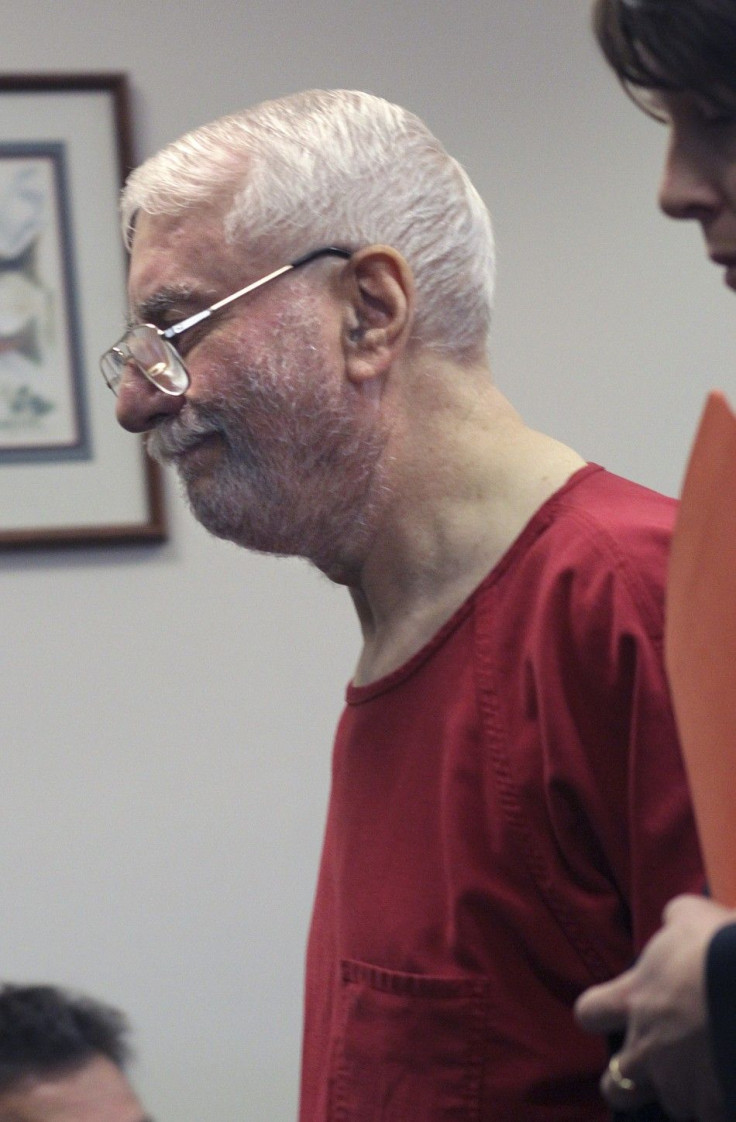 Jack Daniel McCullough of Sycamore, Illinois, appears at a hearing in King County Superior Court in Seattle, Washington to waive his right to an extradition hearing.