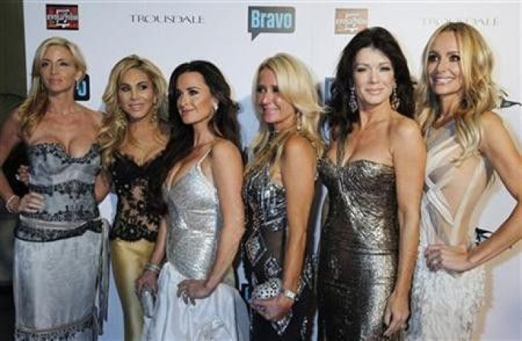 The cast of Bravo&#039;s new reality series &#039;&#039;The Real Housewives of Beverly Hills &#039;&#039;