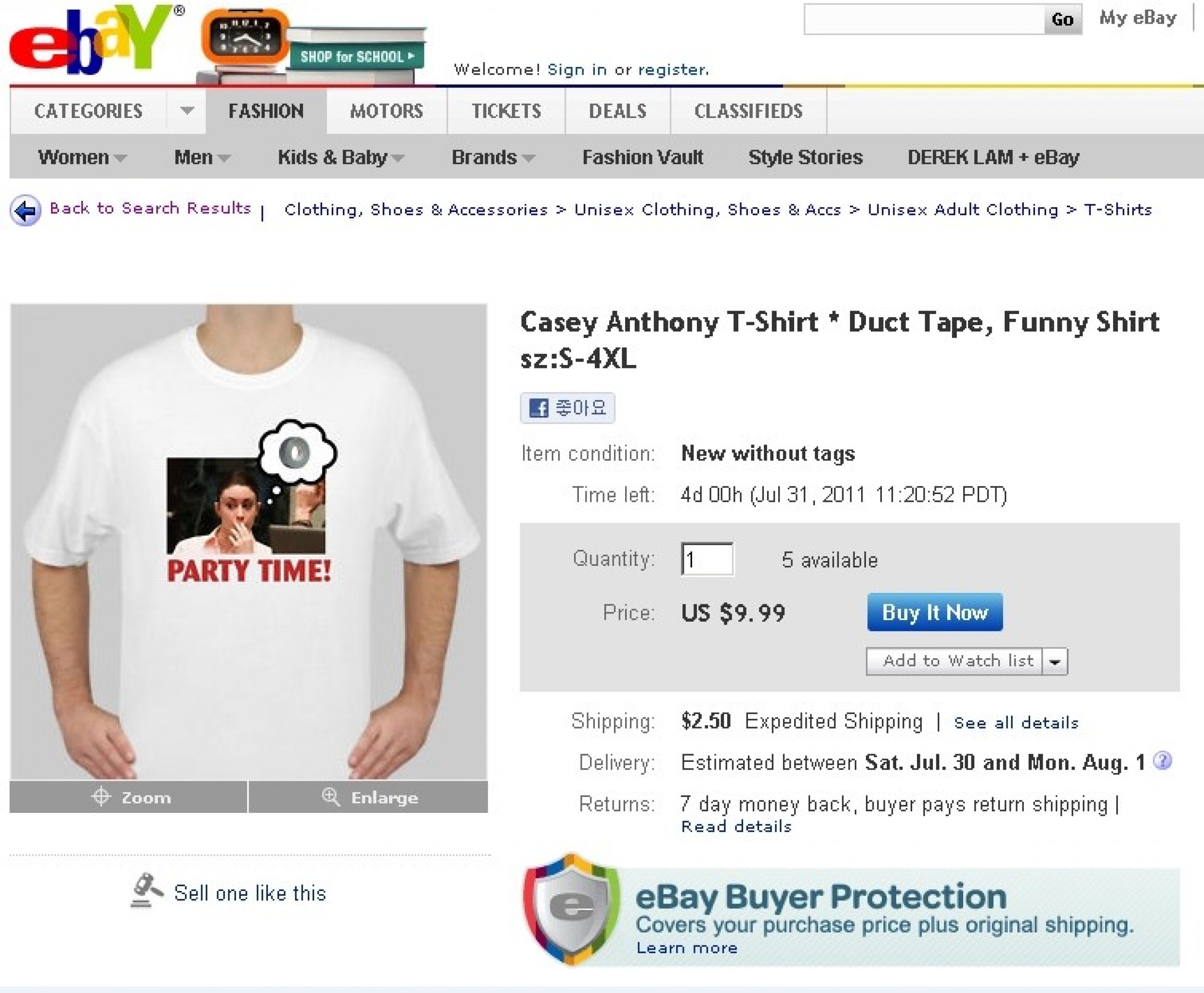 Casey Anthony T-Shirt