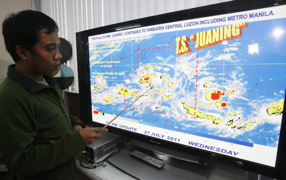 A Slow Moving  Tropical  Storm whrilwind out PhilippnesPHOTOS 