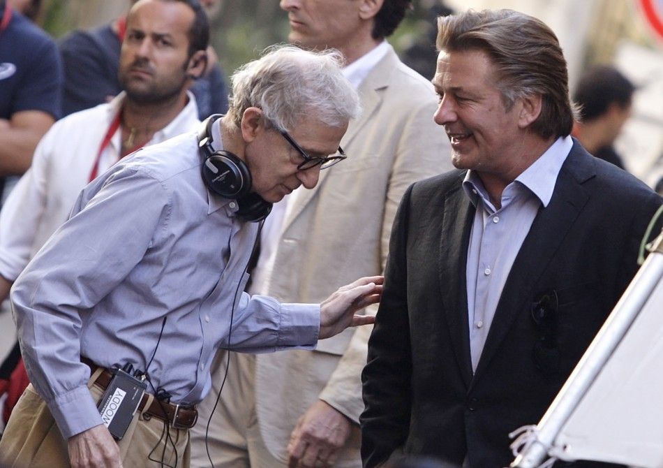 Woody Allen and Alec Baldwin
