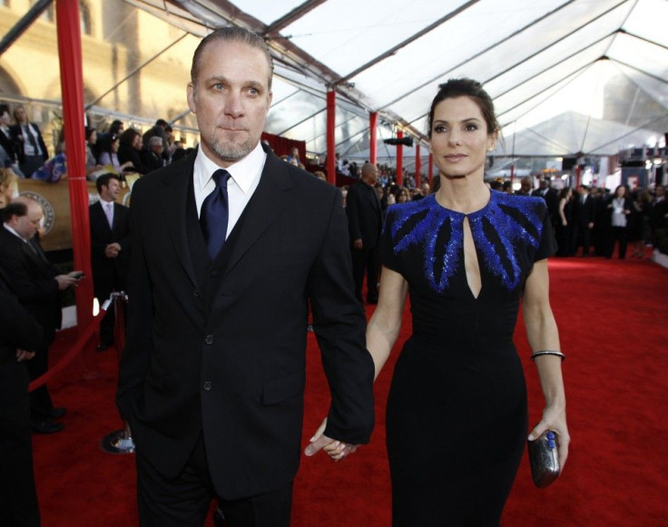 Jesse James and his ex-wife actress Sandra Bullock