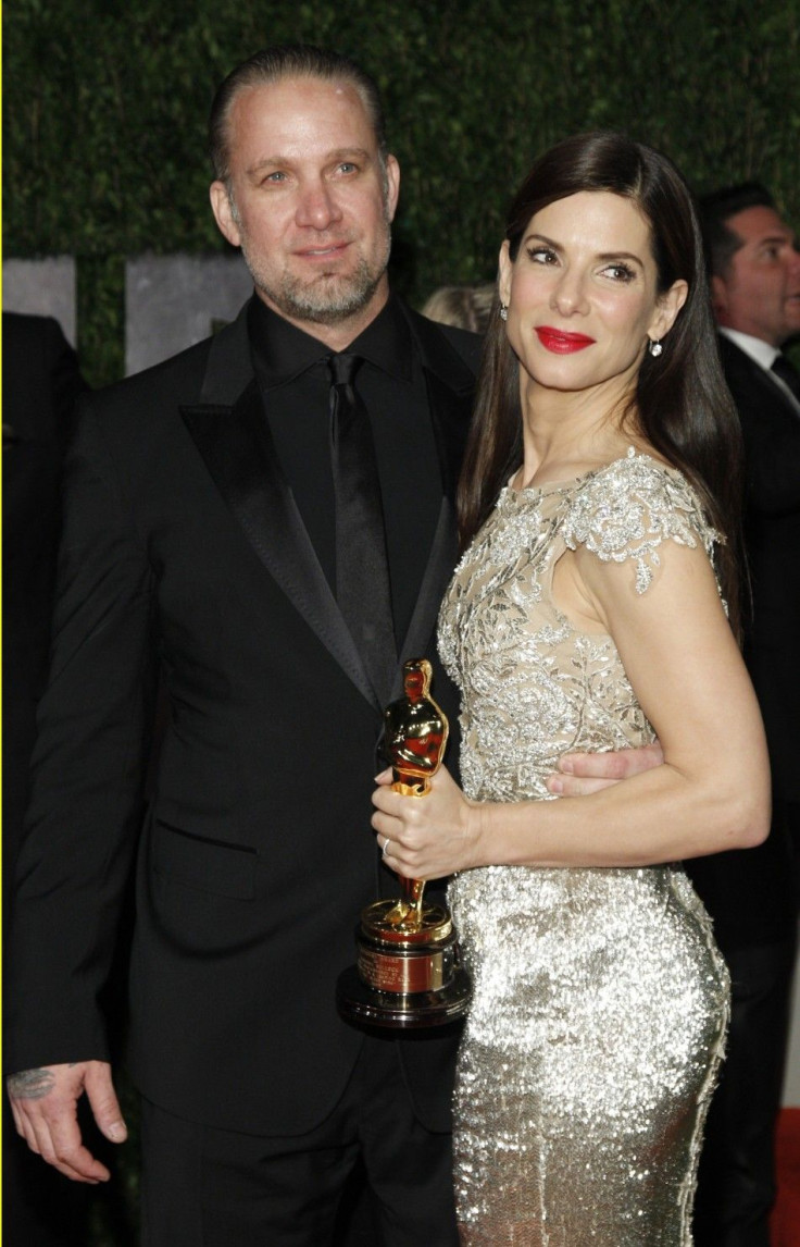 Jesse James and his ex-wife actress Sandra Bullock