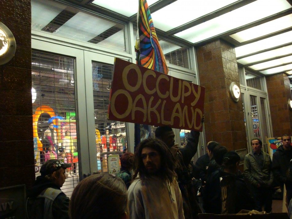 Black Friday Shopping Marred by Occupy SF Demonstrators