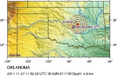 Oklahoma earthquake