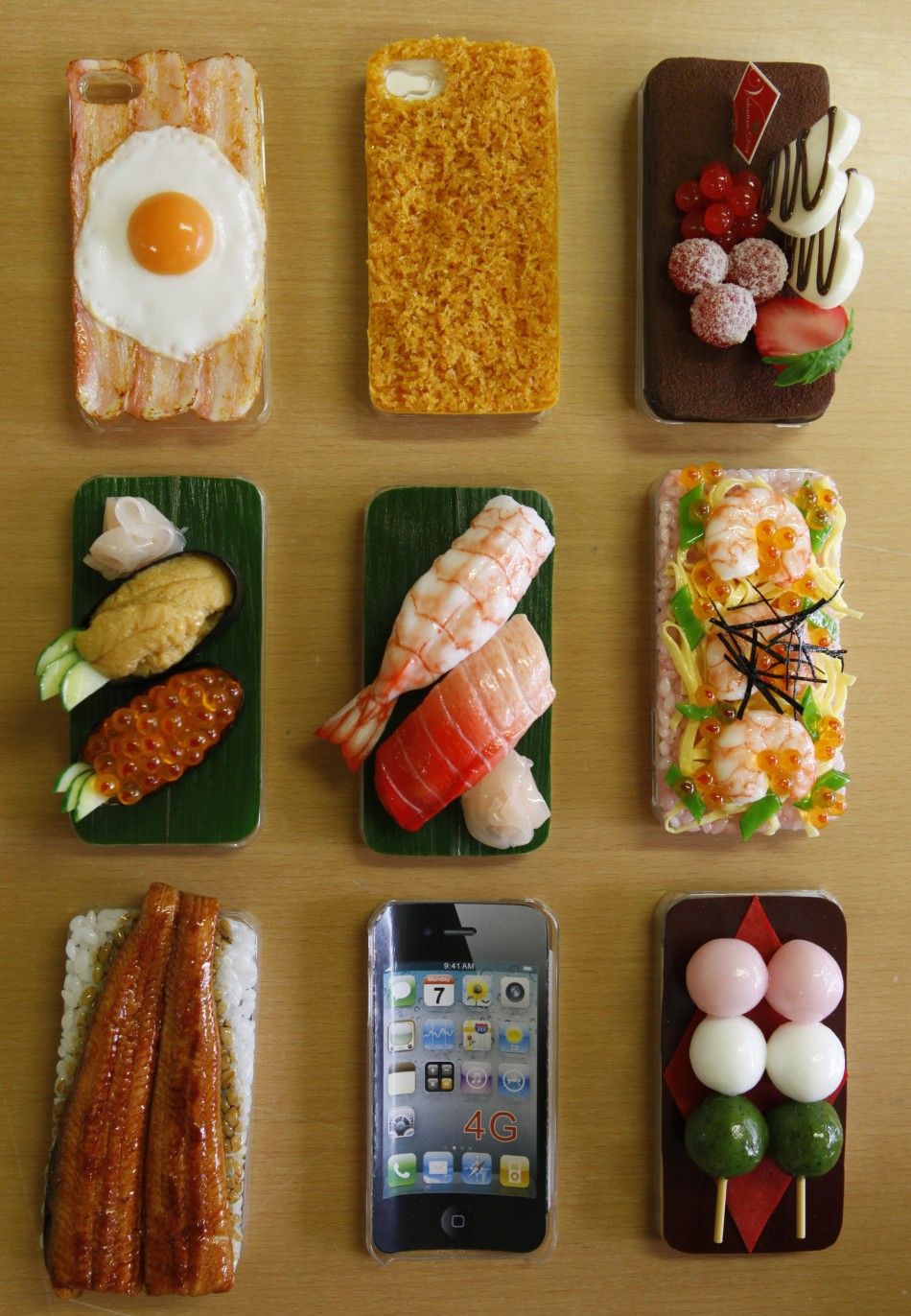 Decorate iPhones with shushi PHOTOS